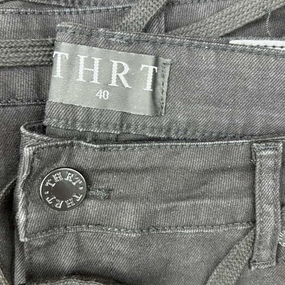 THRT DENIM PRIVE BLACK SKINNY JEANS - Picture 4 of 4